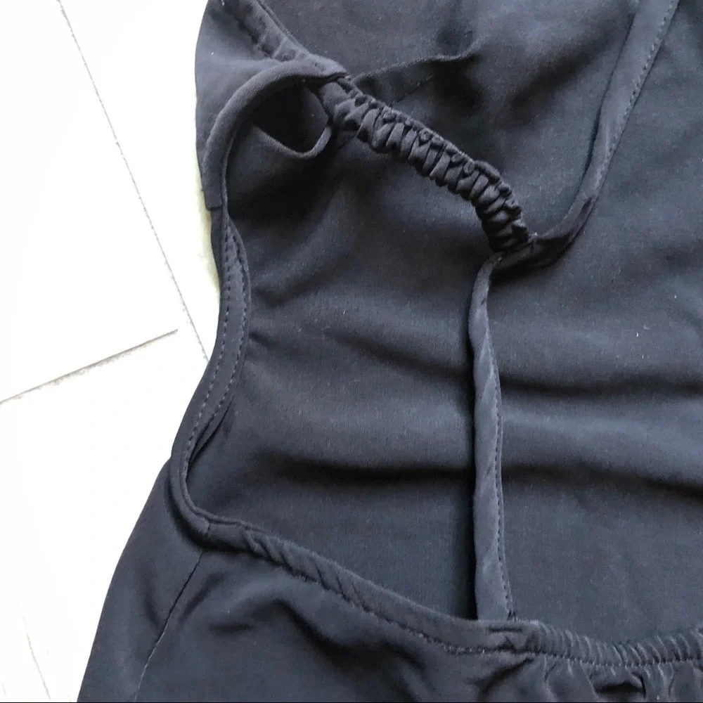Brandy Melville Slinky Flirty Cutout Strappy Dress in Black. Size 4